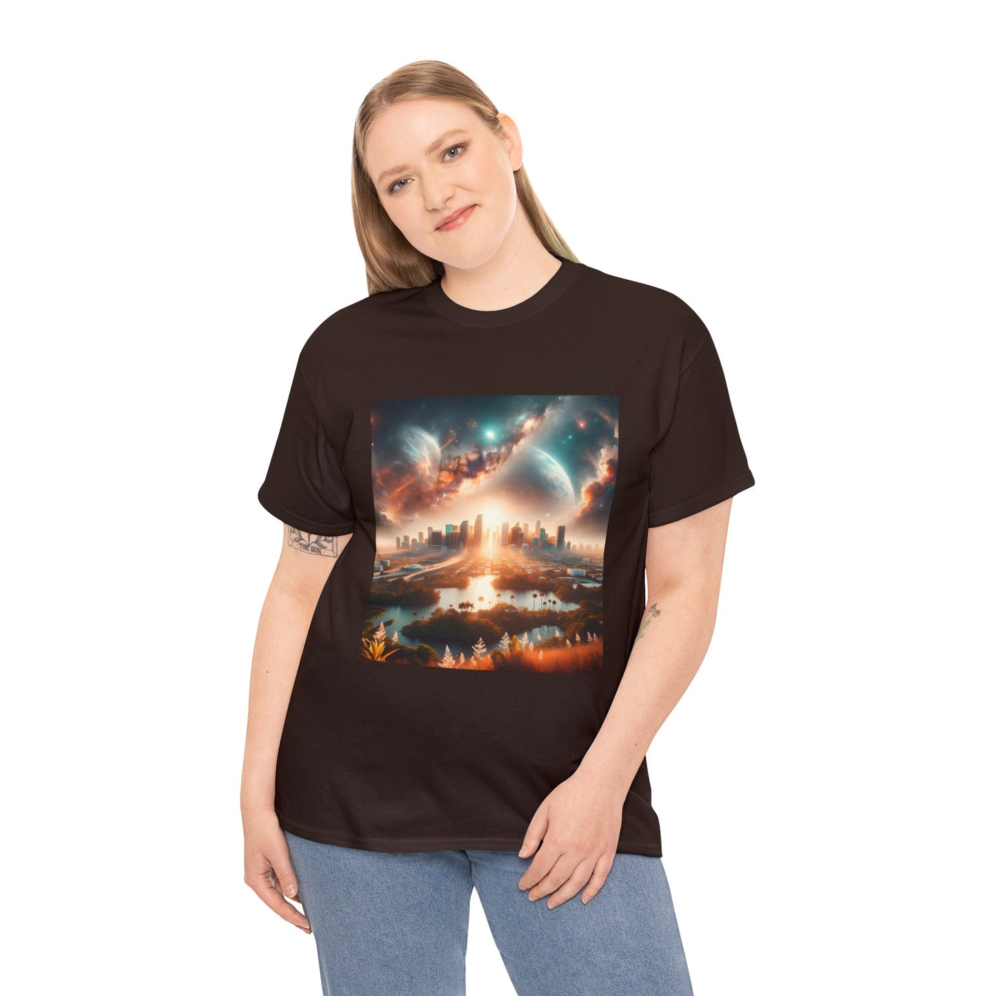 Diamondscape Dreams-Unisex Heavy Cotton Tee