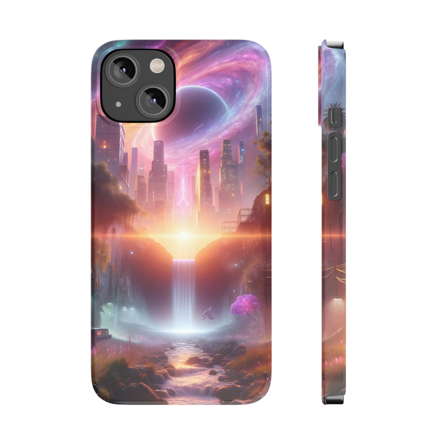 Luminaria Realm-Slim Phone Cases