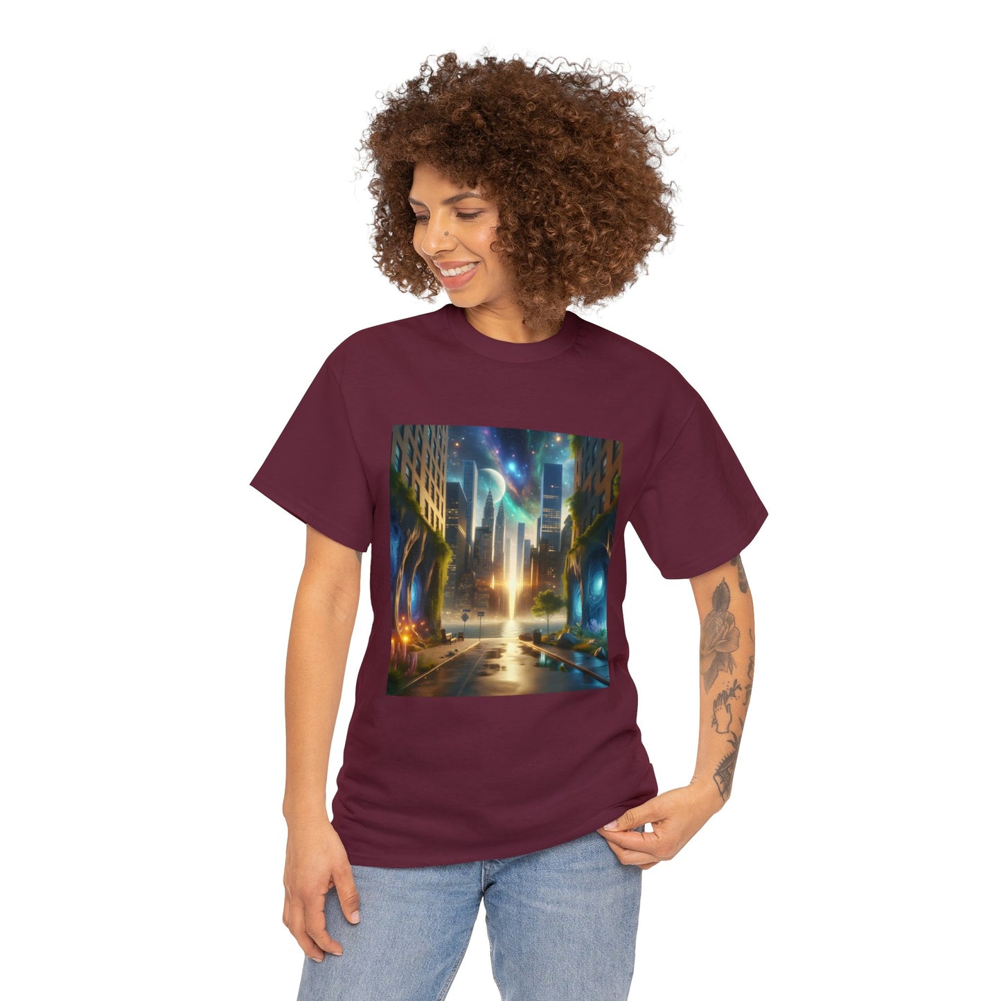 Skyward Visions-Unisex Heavy Cotton Tee