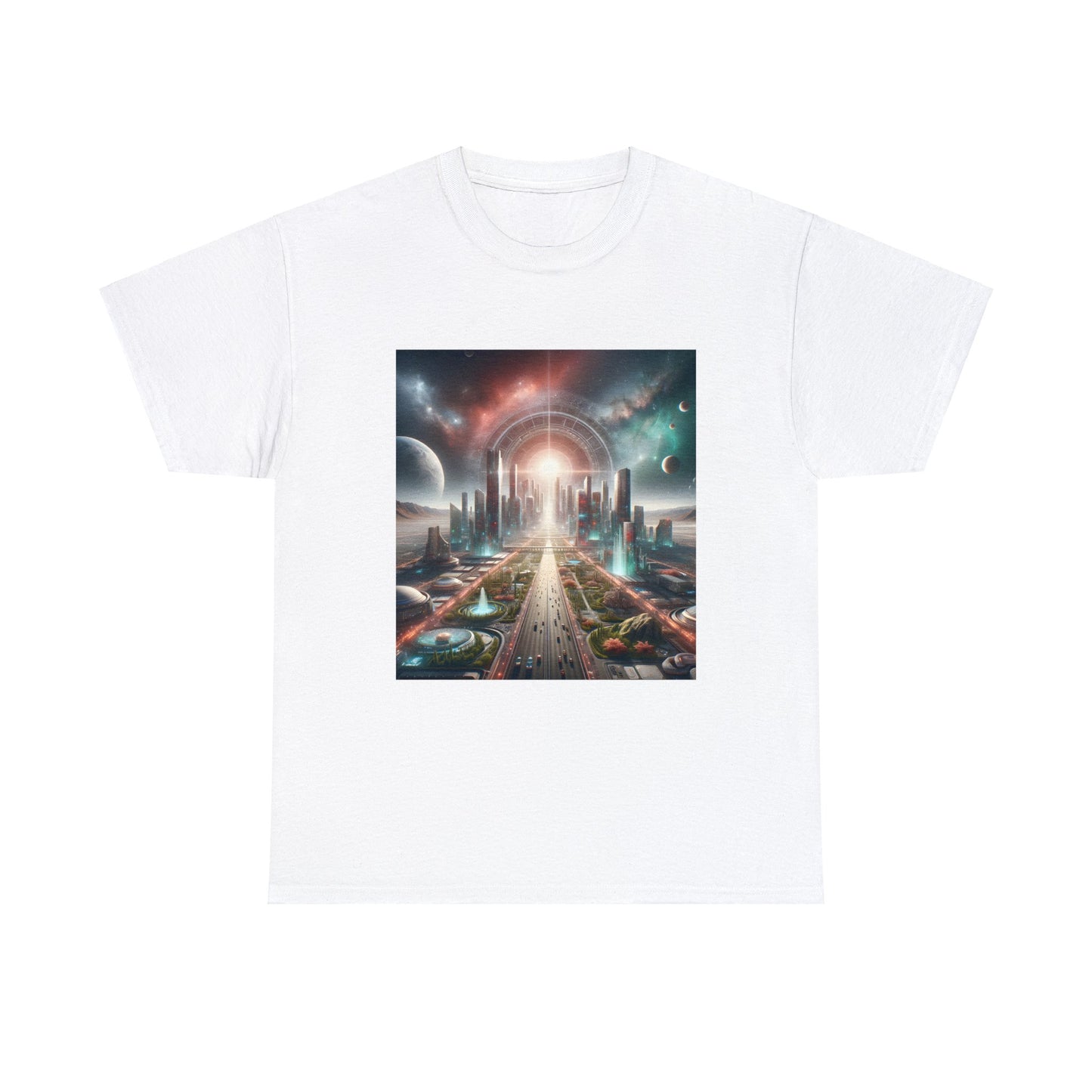 Vegas Vortex-Unisex Heavy Cotton Tee