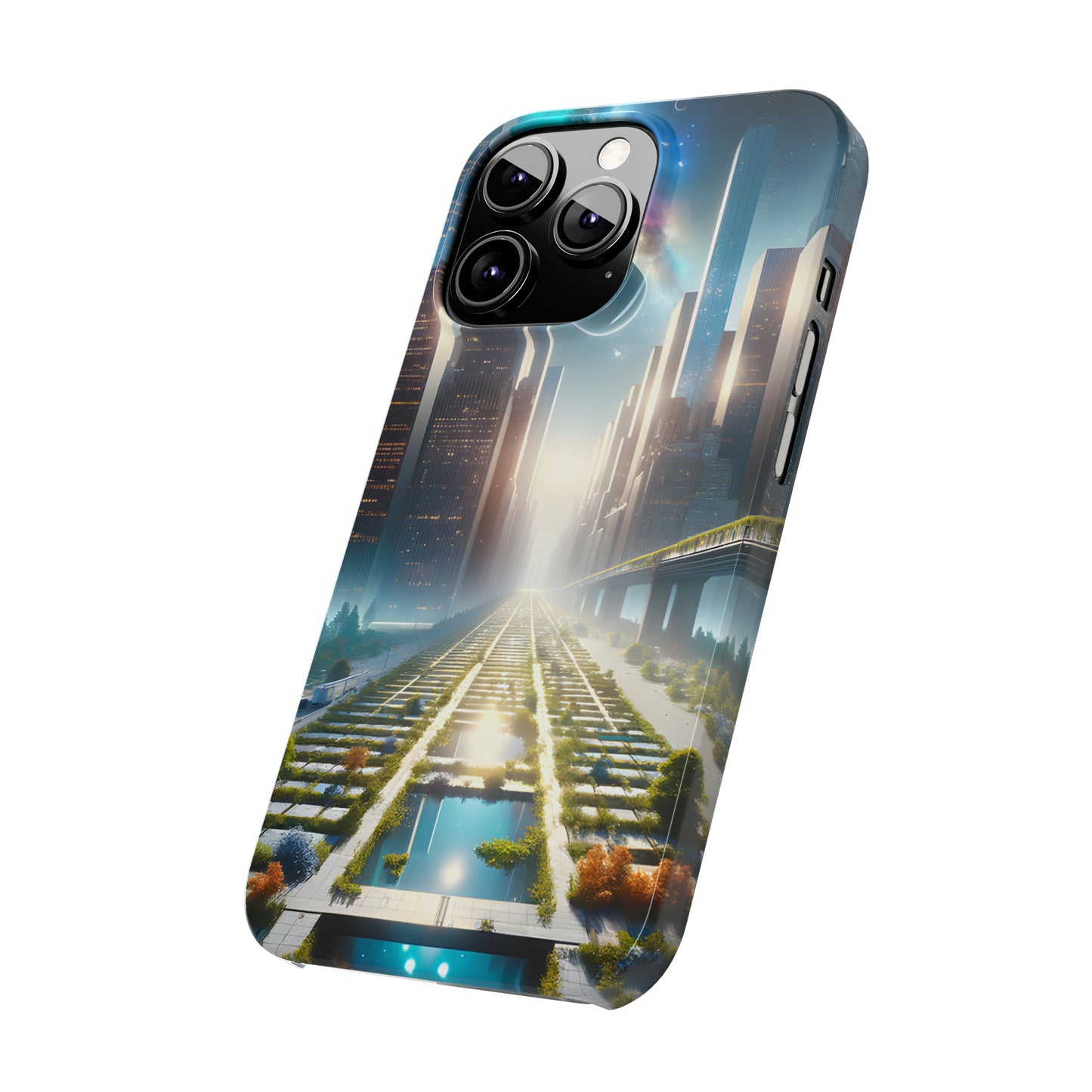 CyberScape Masterworks-Slim Phone Cases