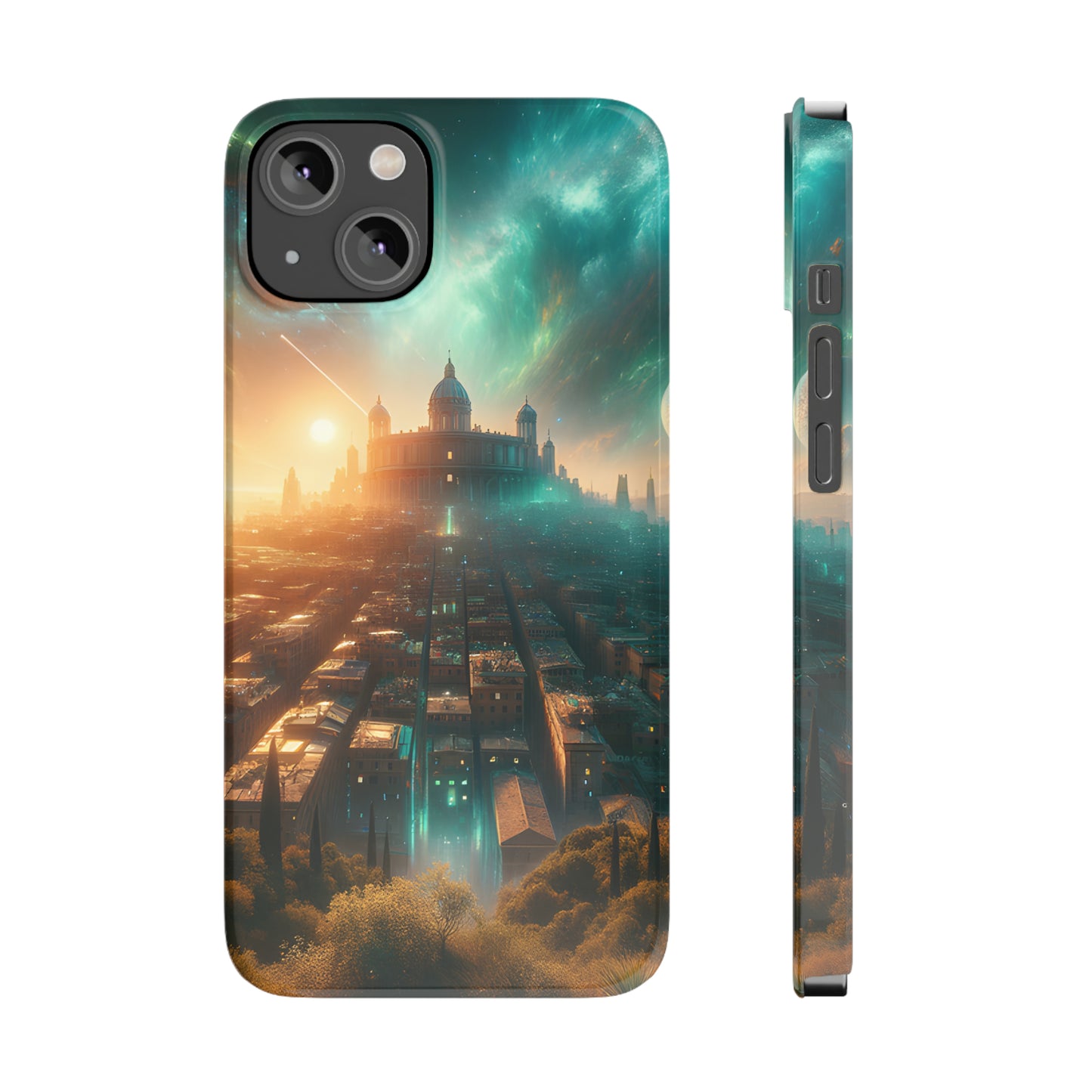 Titanium Dreams-Slim Phone Cases