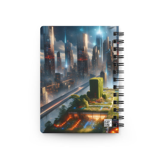 Luminaris Skyscape-Spiral Bound Journal