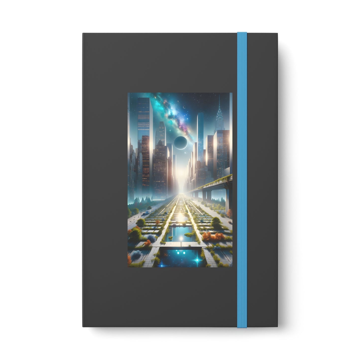 CyberScape Masterworks-Color Contrast Notebook - Ruled