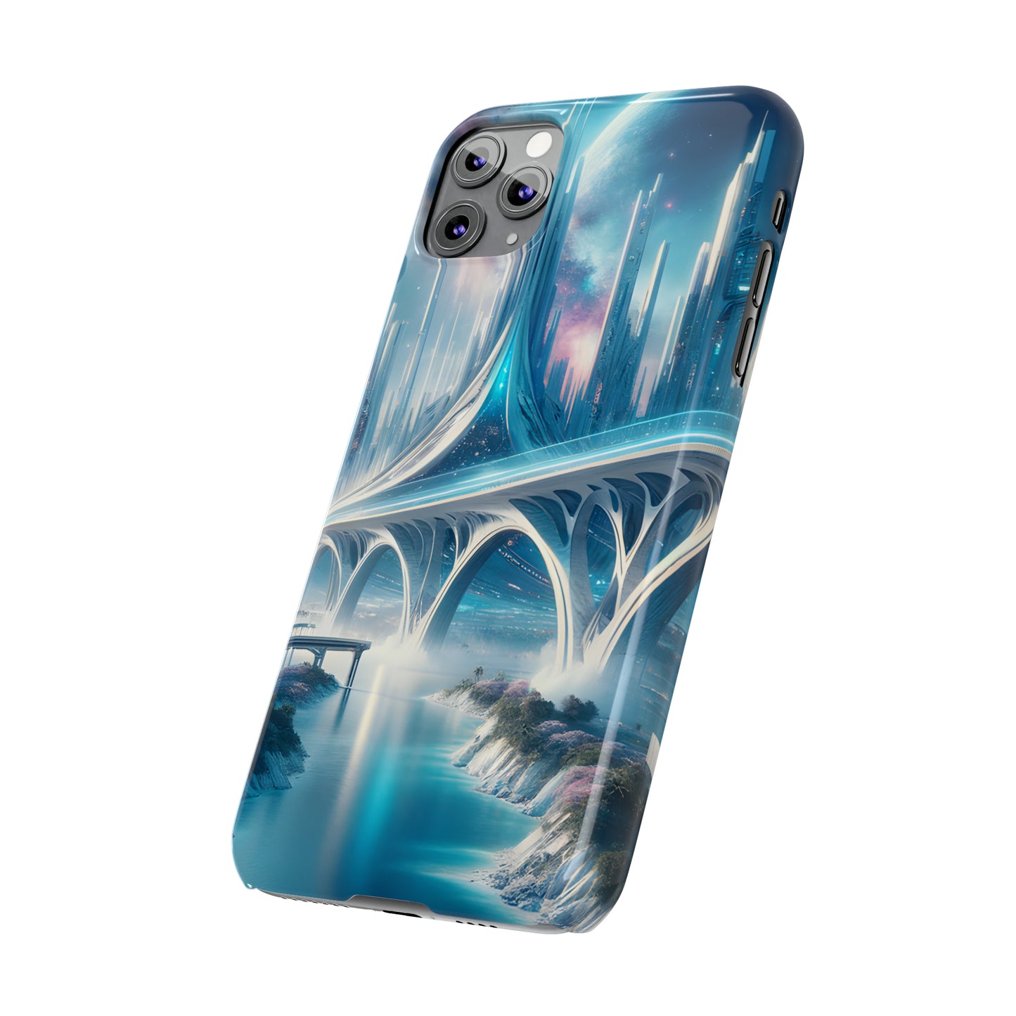 Stellar Marbles-Slim Phone Cases