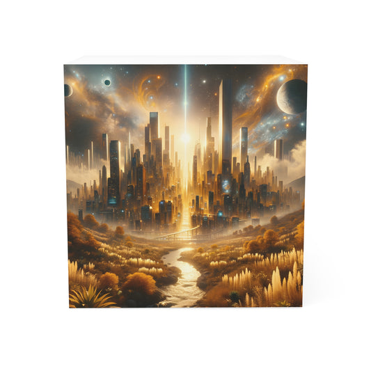 Golden Horizon-Note Cube