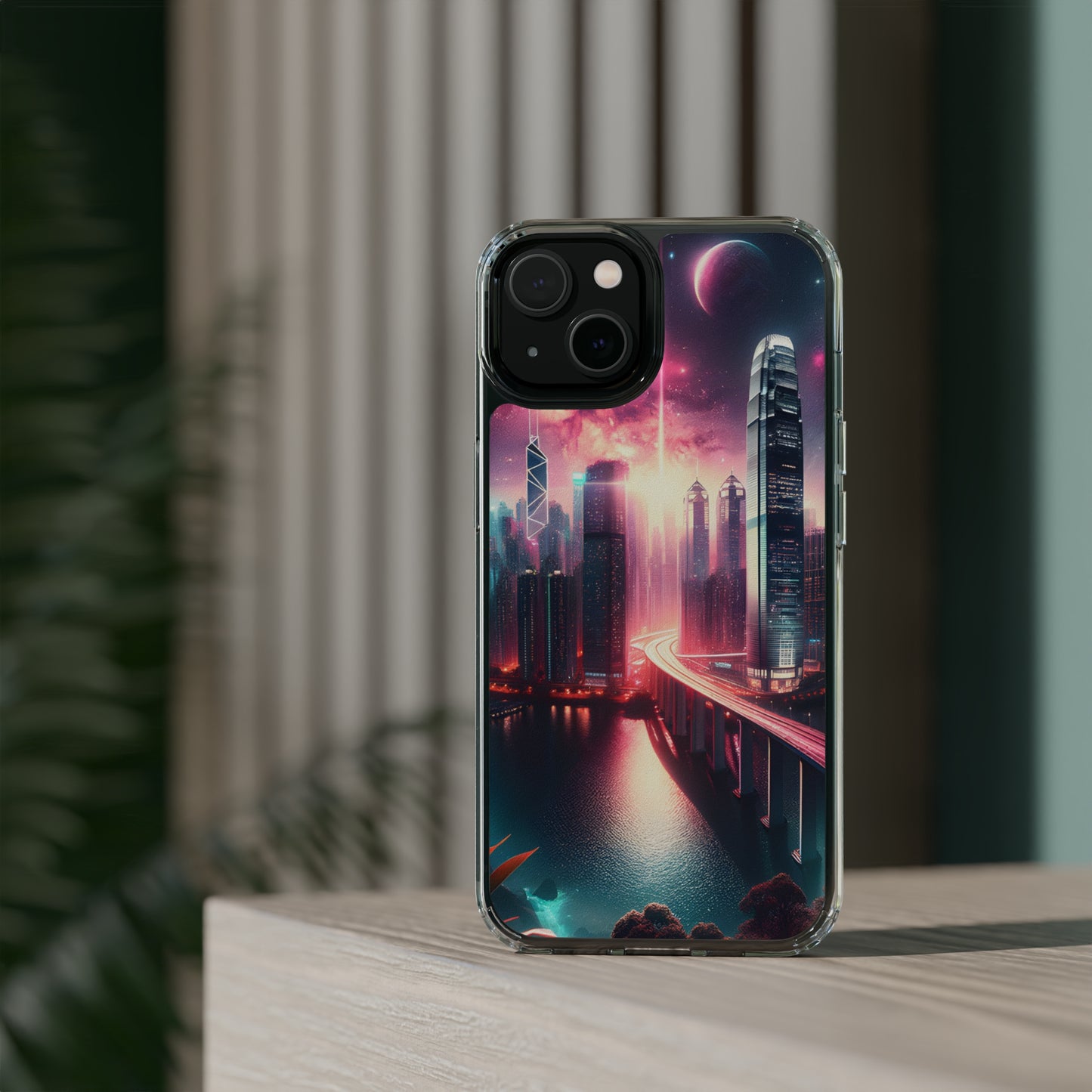 Aqua Skyline-Clear Cases