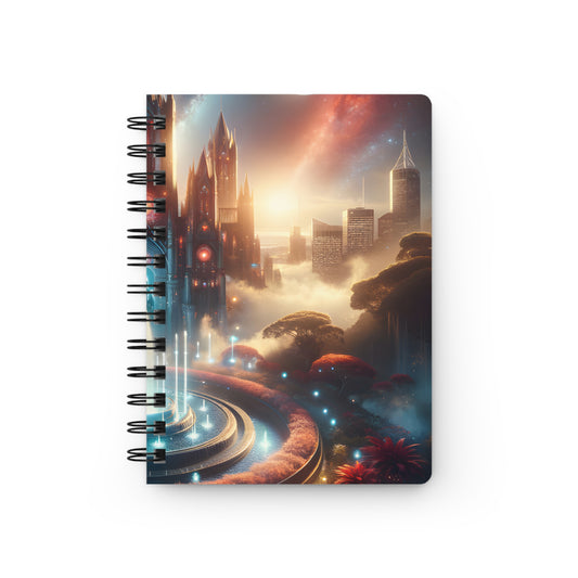 Diamond Sky-Spiral Bound Journal