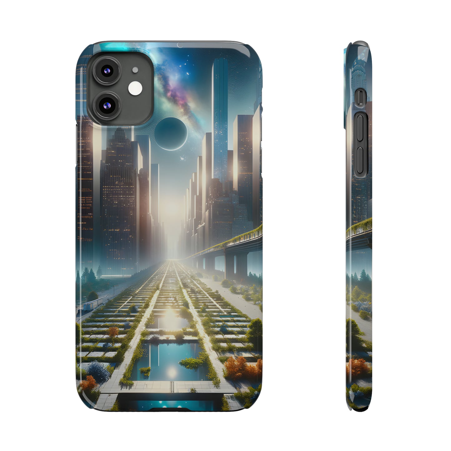 CyberScape Masterworks-Slim Phone Cases