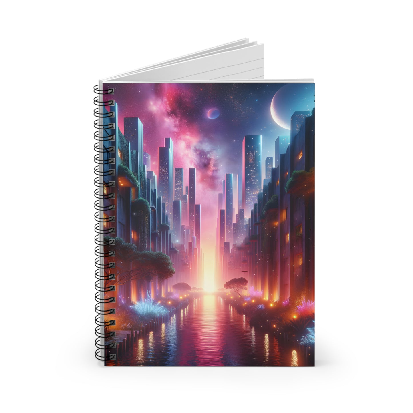 Luminar Void-Spiral Notebook - Ruled Line