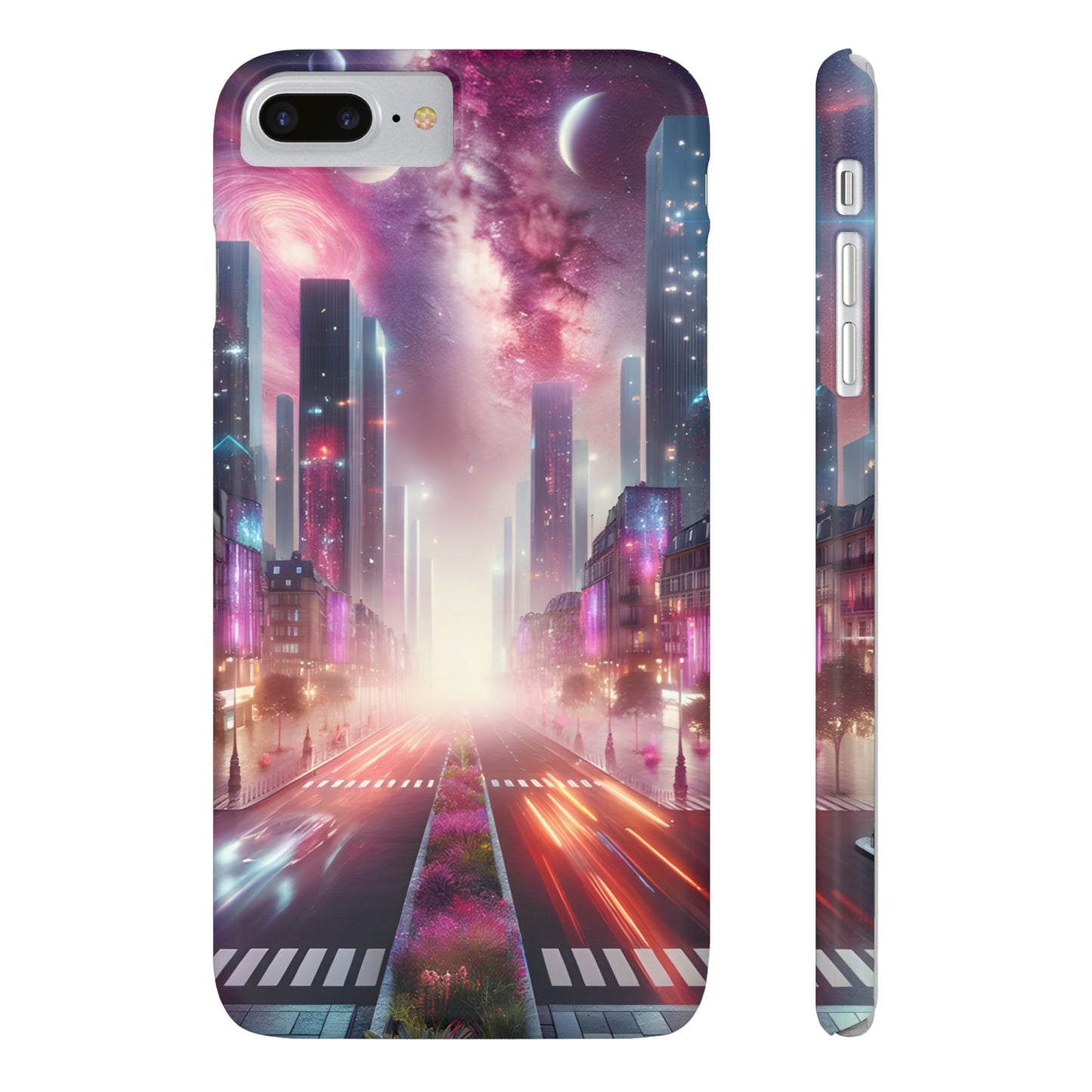 Paris Nightfall-Slim Phone Cases