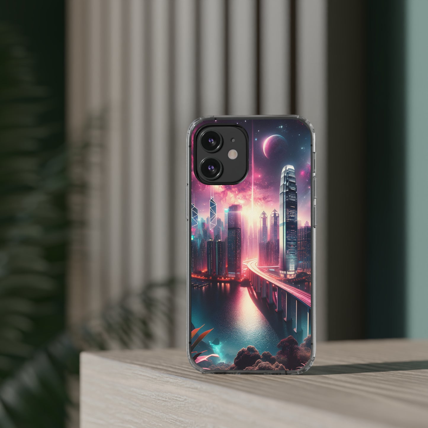 Aqua Skyline-Clear Cases