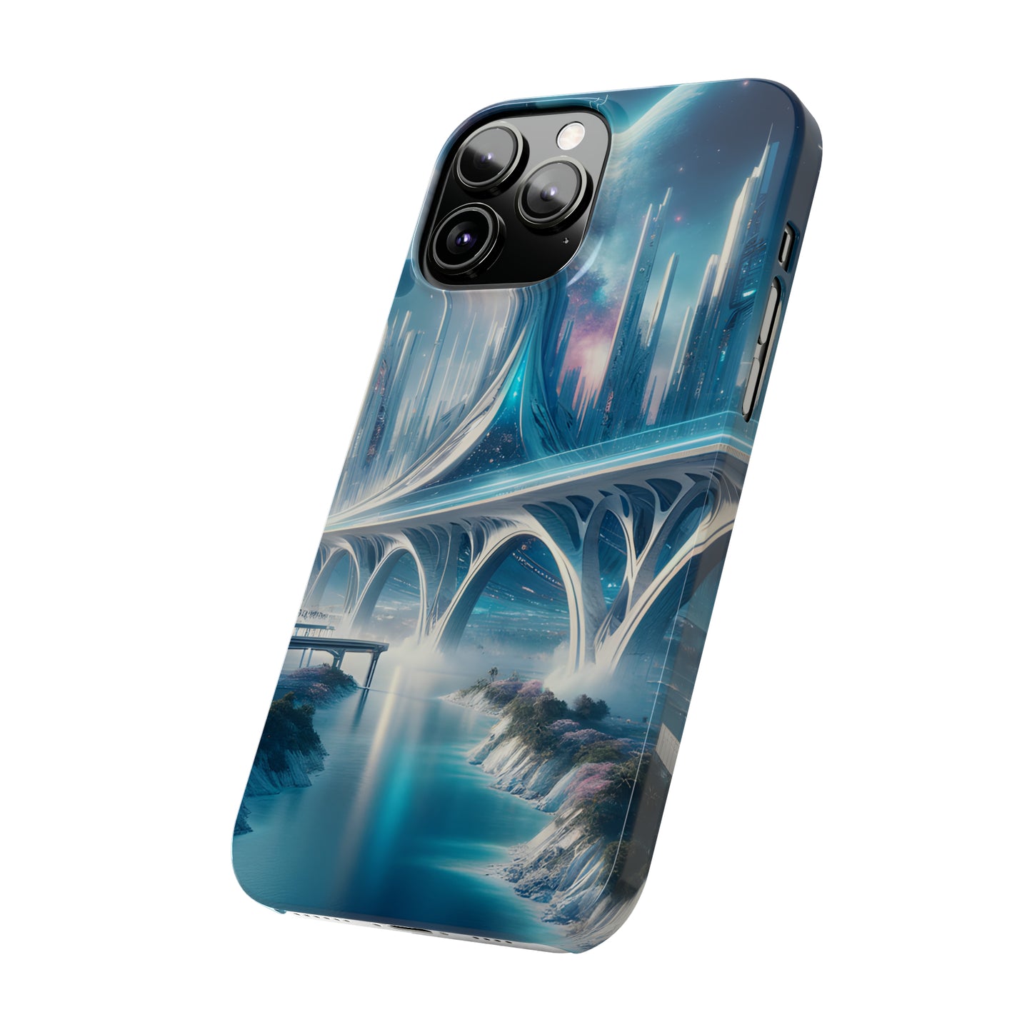 Stellar Marbles-Slim Phone Cases