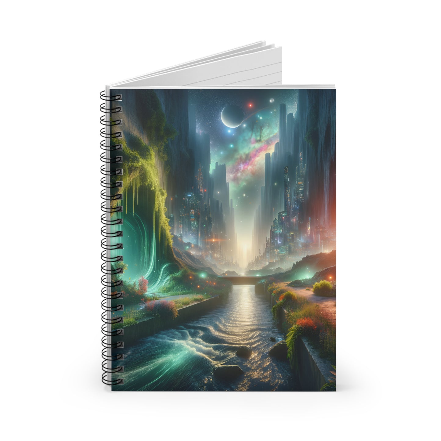 Astral Visions-Spiral Notebook - Ruled Line