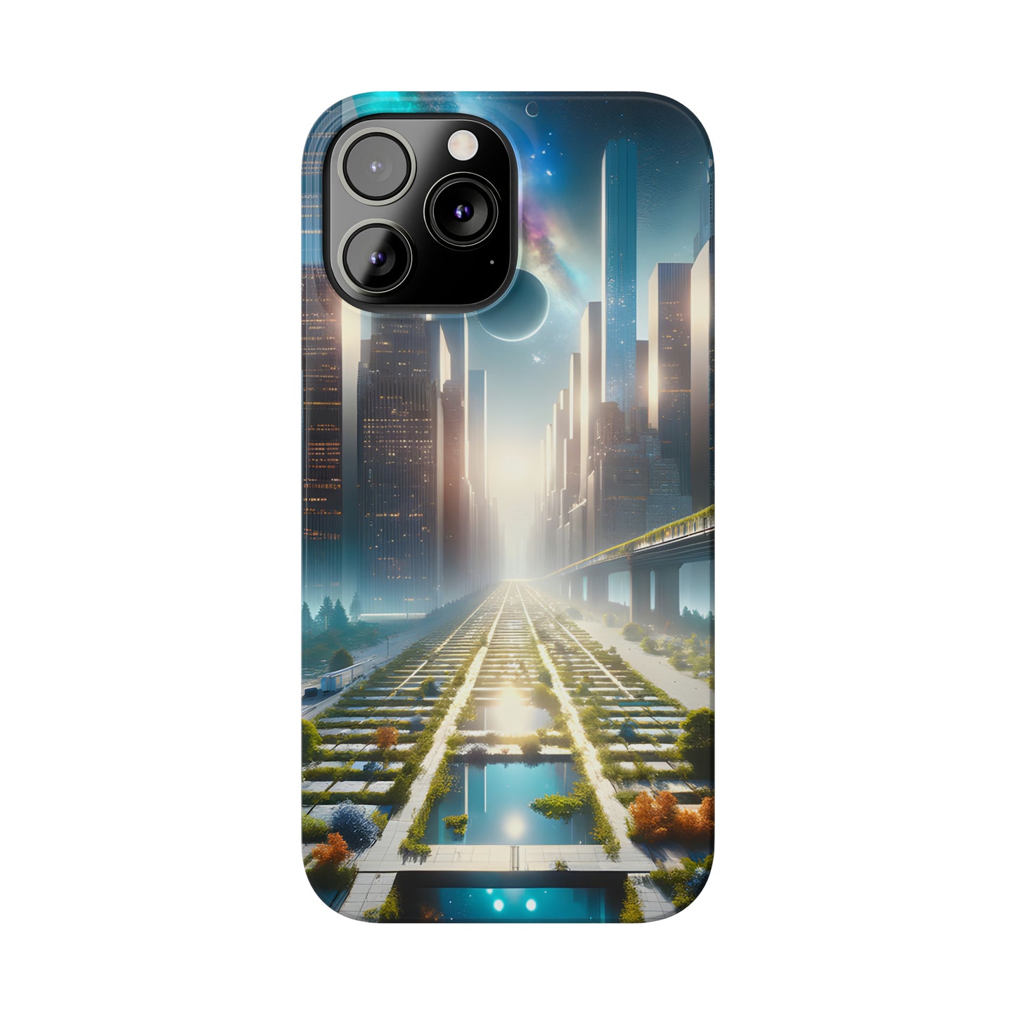 CyberScape Masterworks-Slim Phone Cases