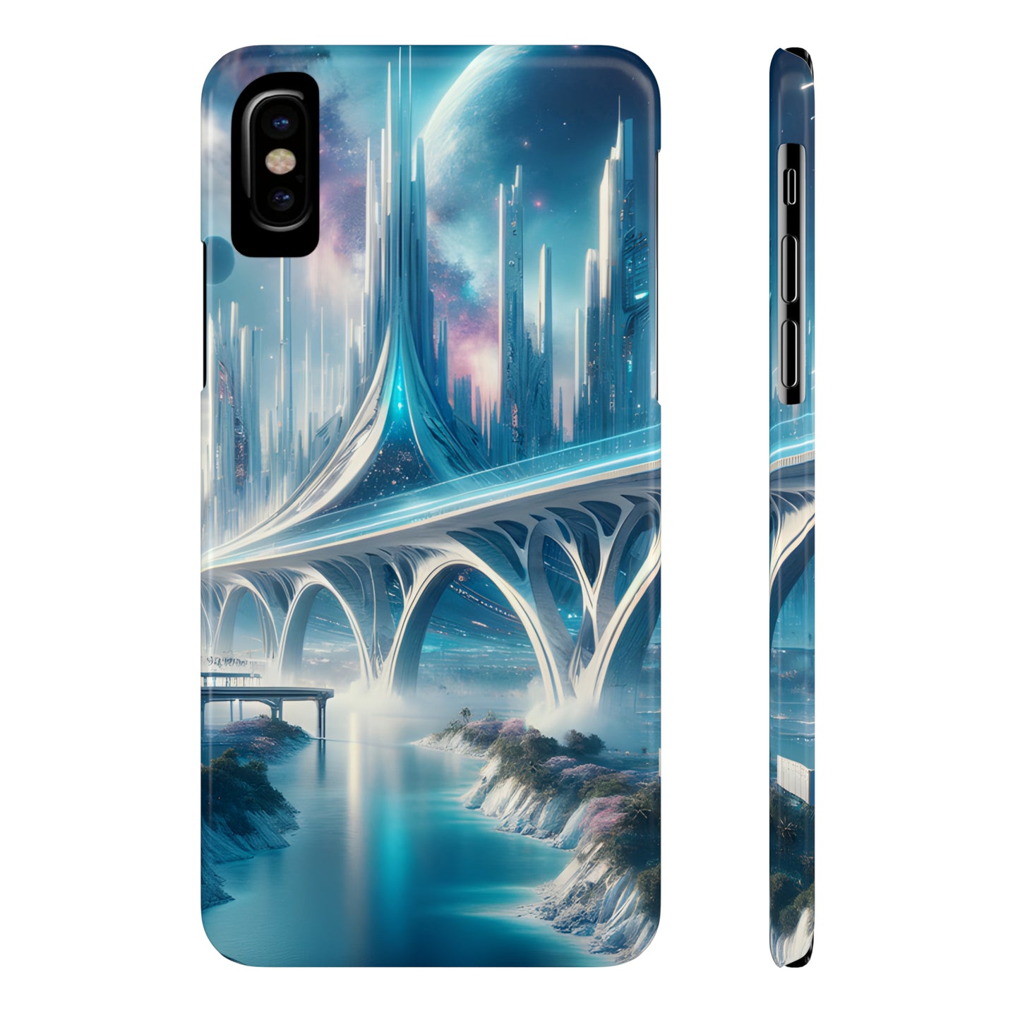 Stellar Marbles-Slim Phone Cases