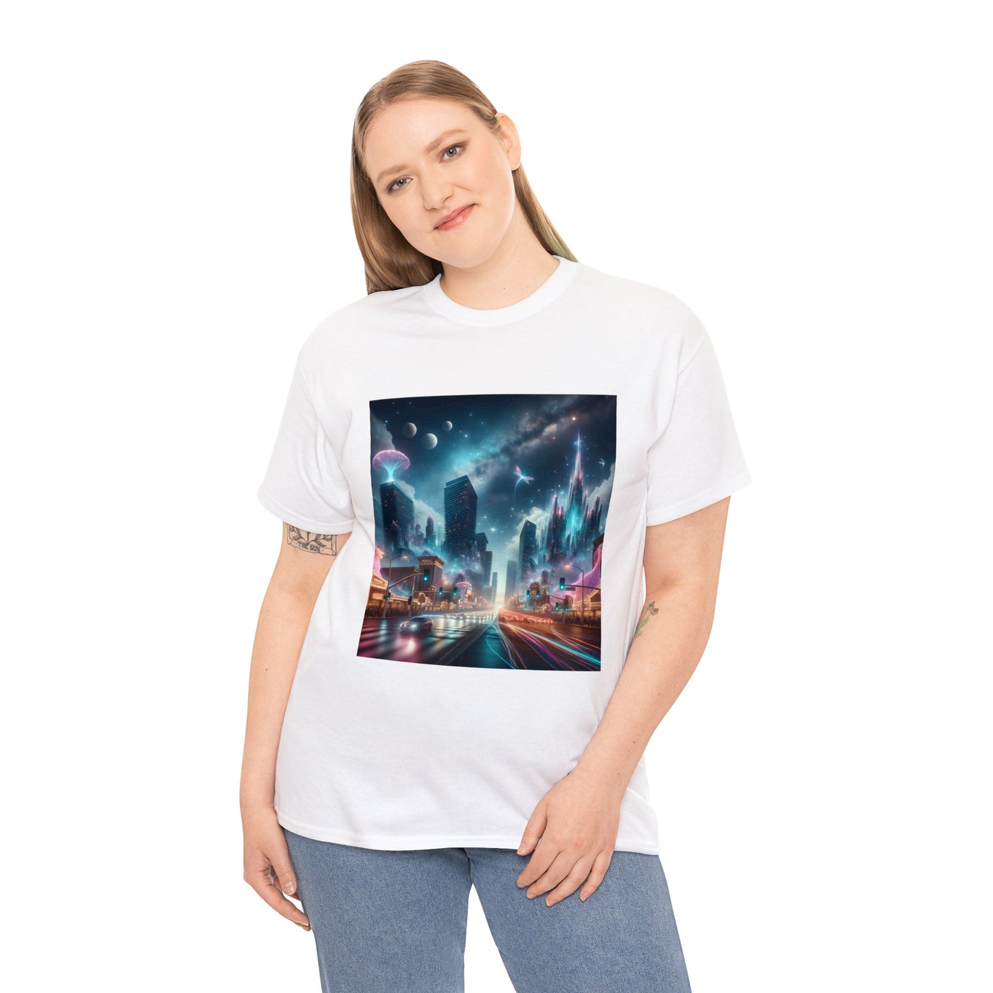 Luminous Dreams-Unisex Heavy Cotton Tee