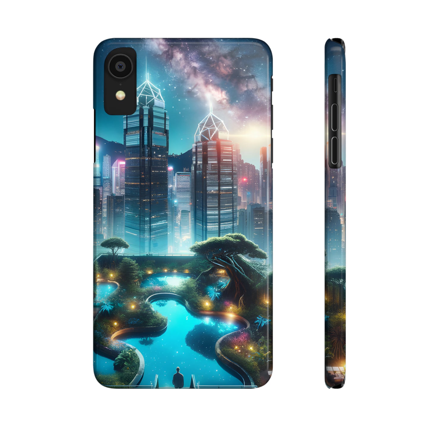 Luminosity Garden-Slim Phone Cases