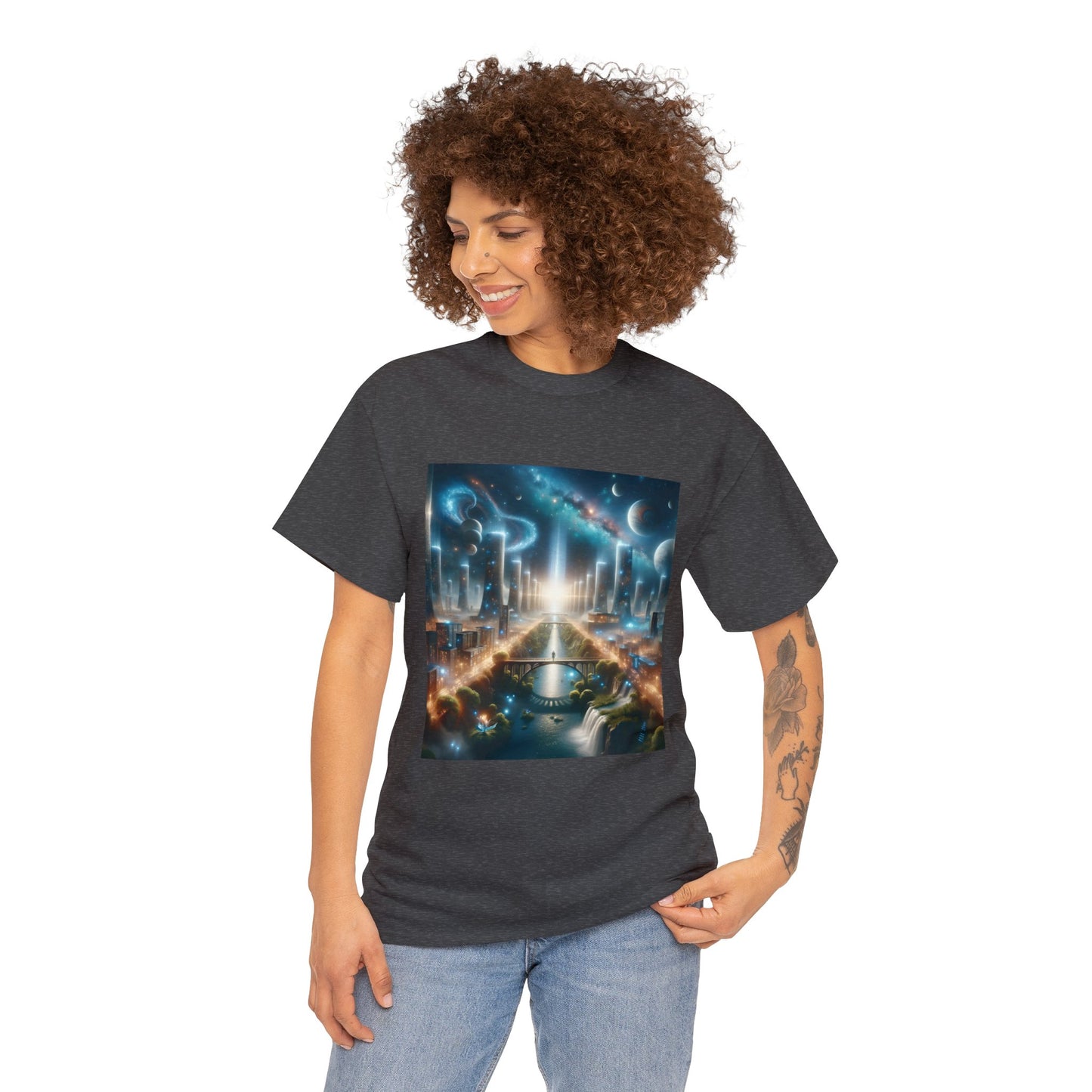 Stellar Dreams-Unisex Heavy Cotton Tee