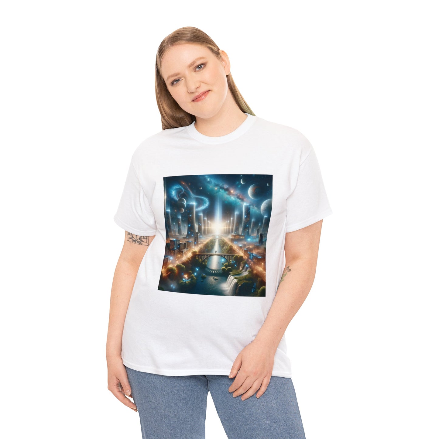 Stellar Dreams-Unisex Heavy Cotton Tee