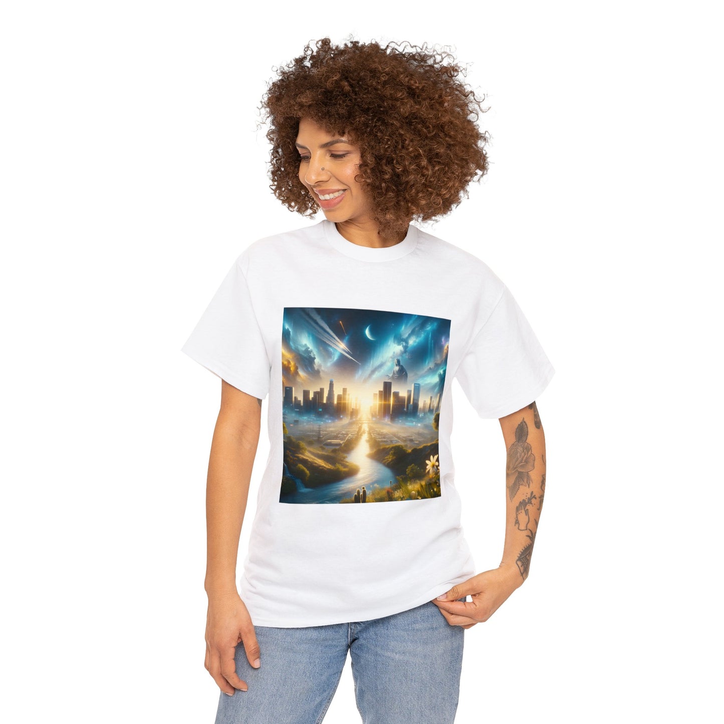 Lumina Kinetic-Unisex Heavy Cotton Tee