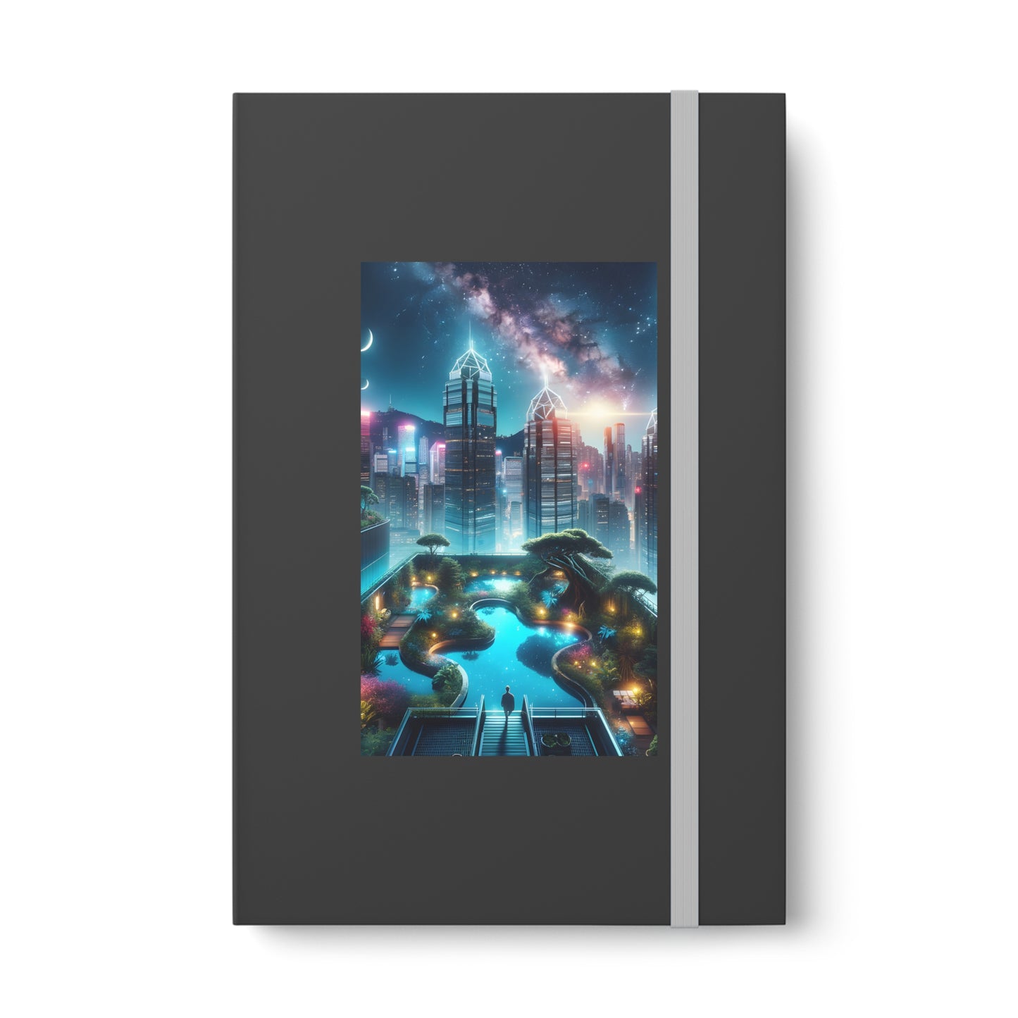 Luminosity Garden-Color Contrast Notebook - Ruled