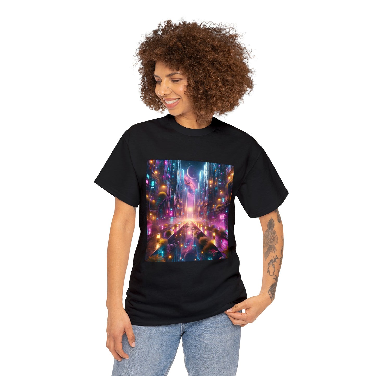 CrystalScape-Unisex Heavy Cotton Tee