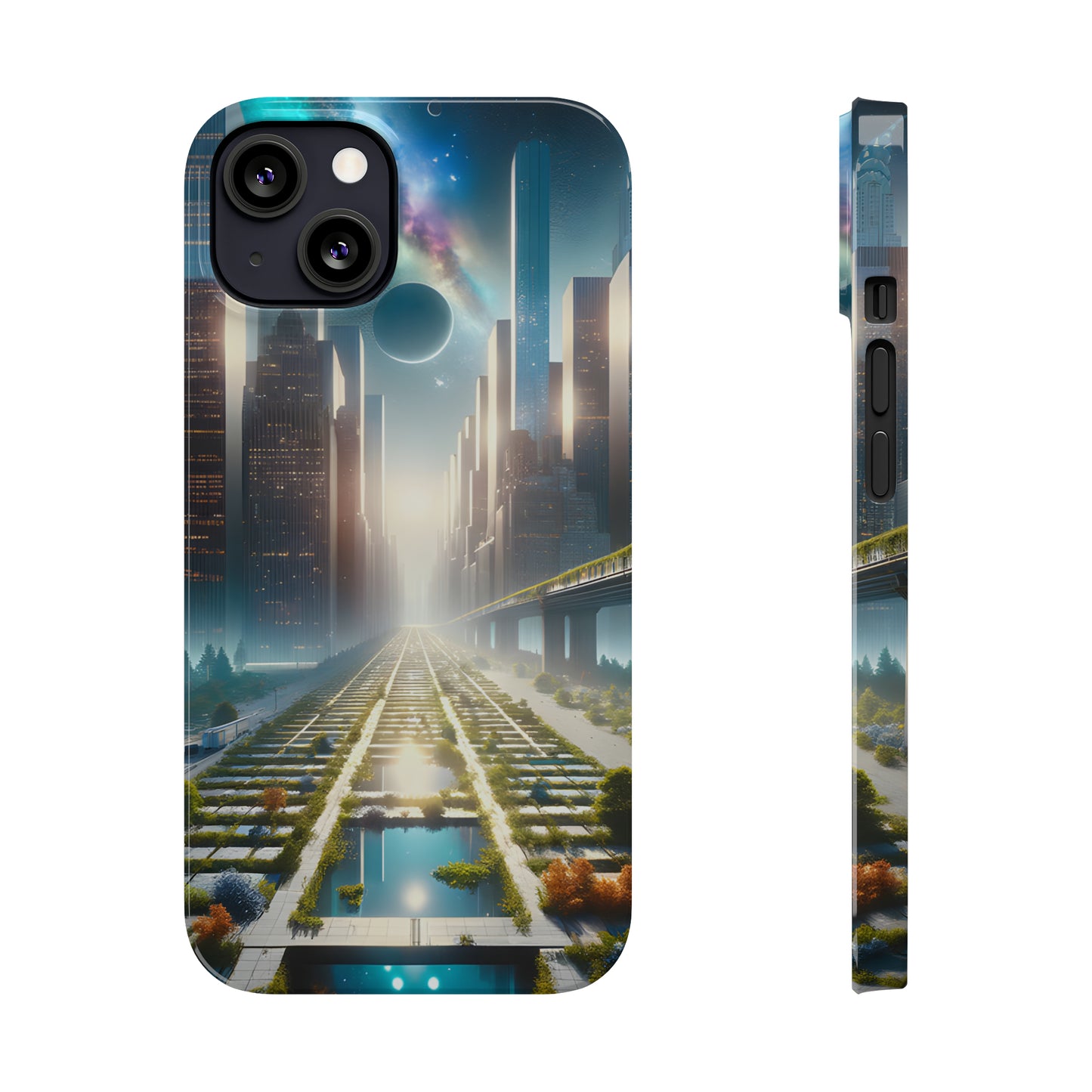 CyberScape Masterworks-Slim Phone Cases