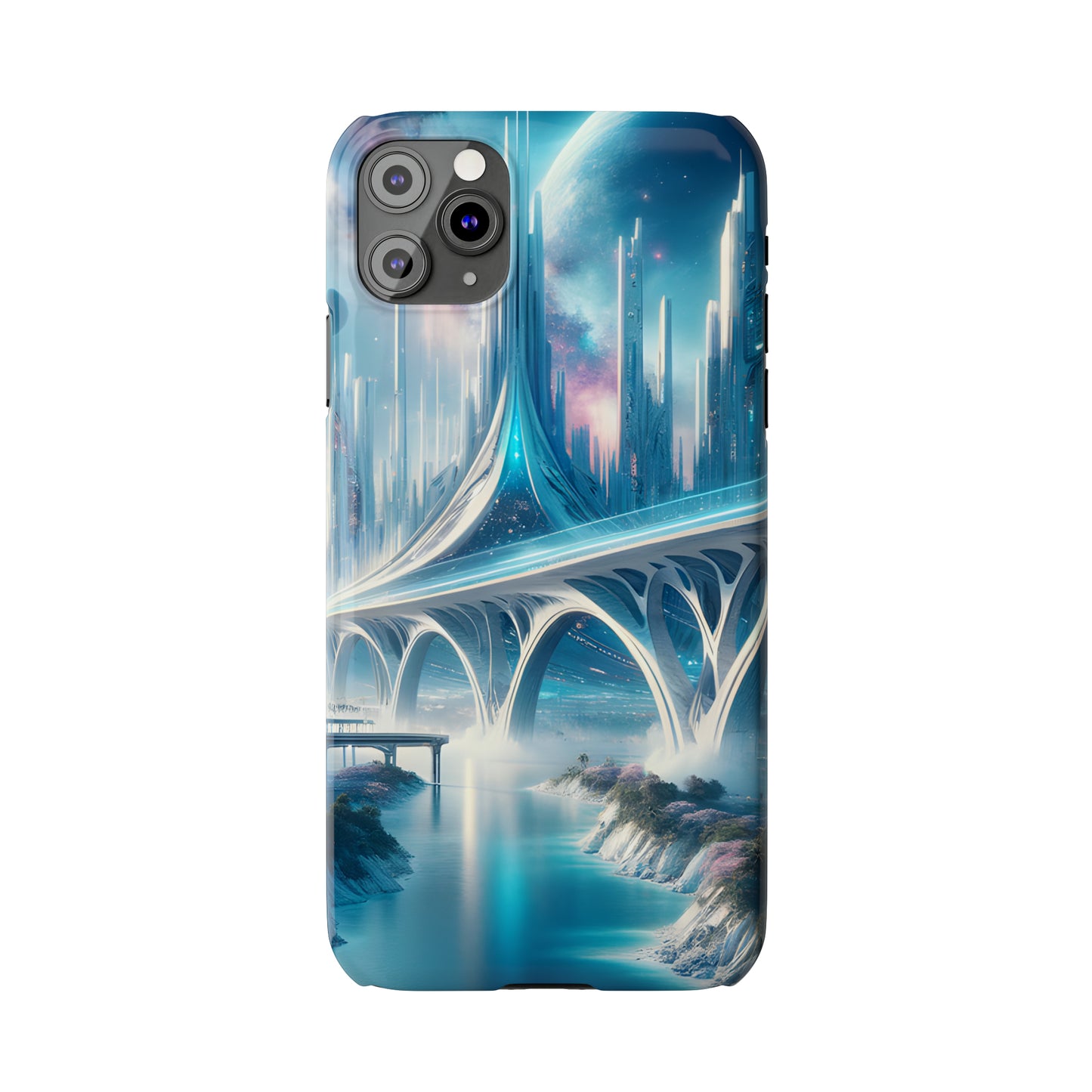 Stellar Marbles-Slim Phone Cases