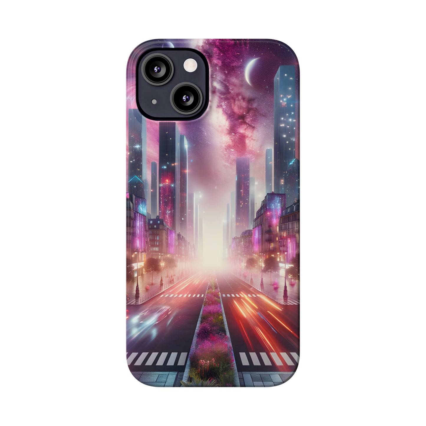 Paris Nightfall-Slim Phone Cases