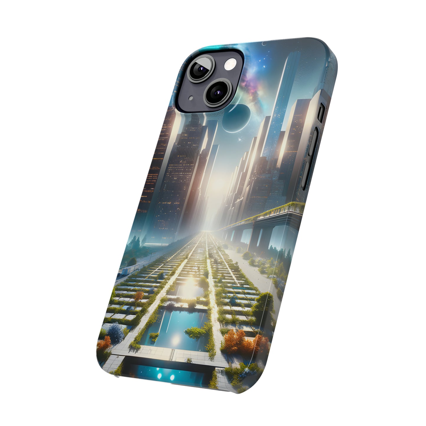 CyberScape Masterworks-Slim Phone Cases