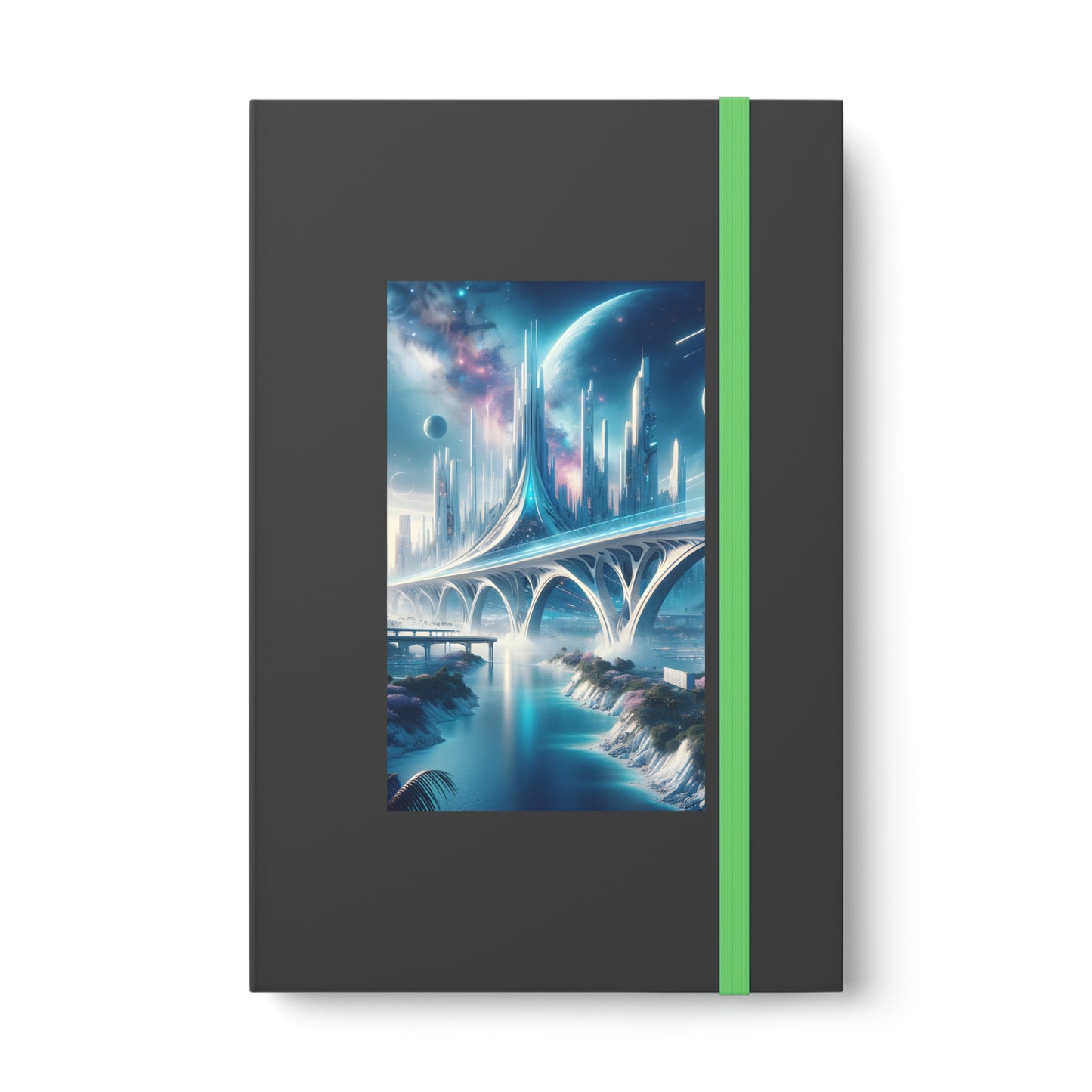 Stellar Marbles-Color Contrast Notebook - Ruled