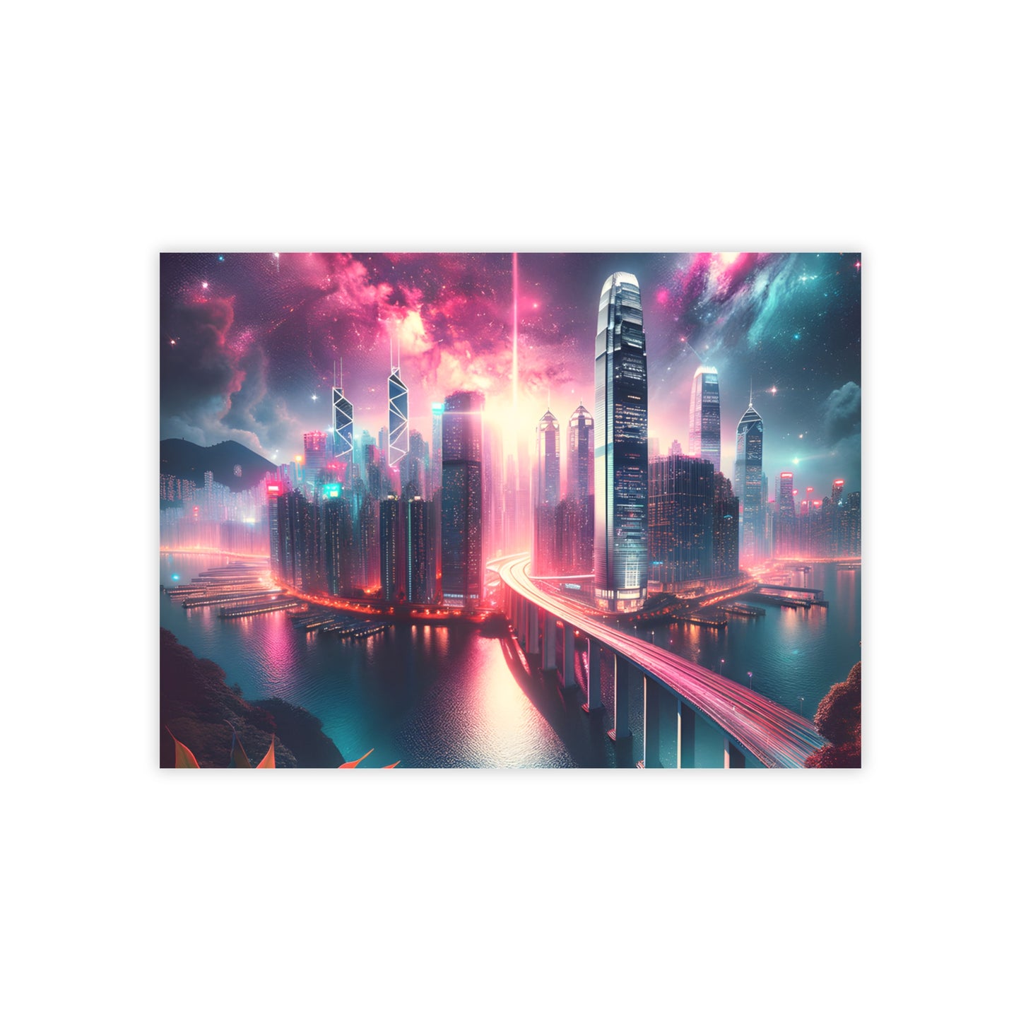 Aqua Skyline-Post-it® Note Pads