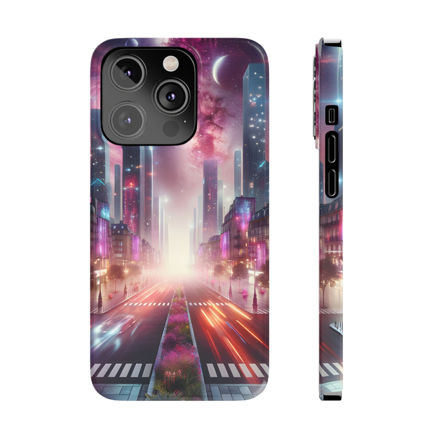 Paris Nightfall-Slim Phone Cases