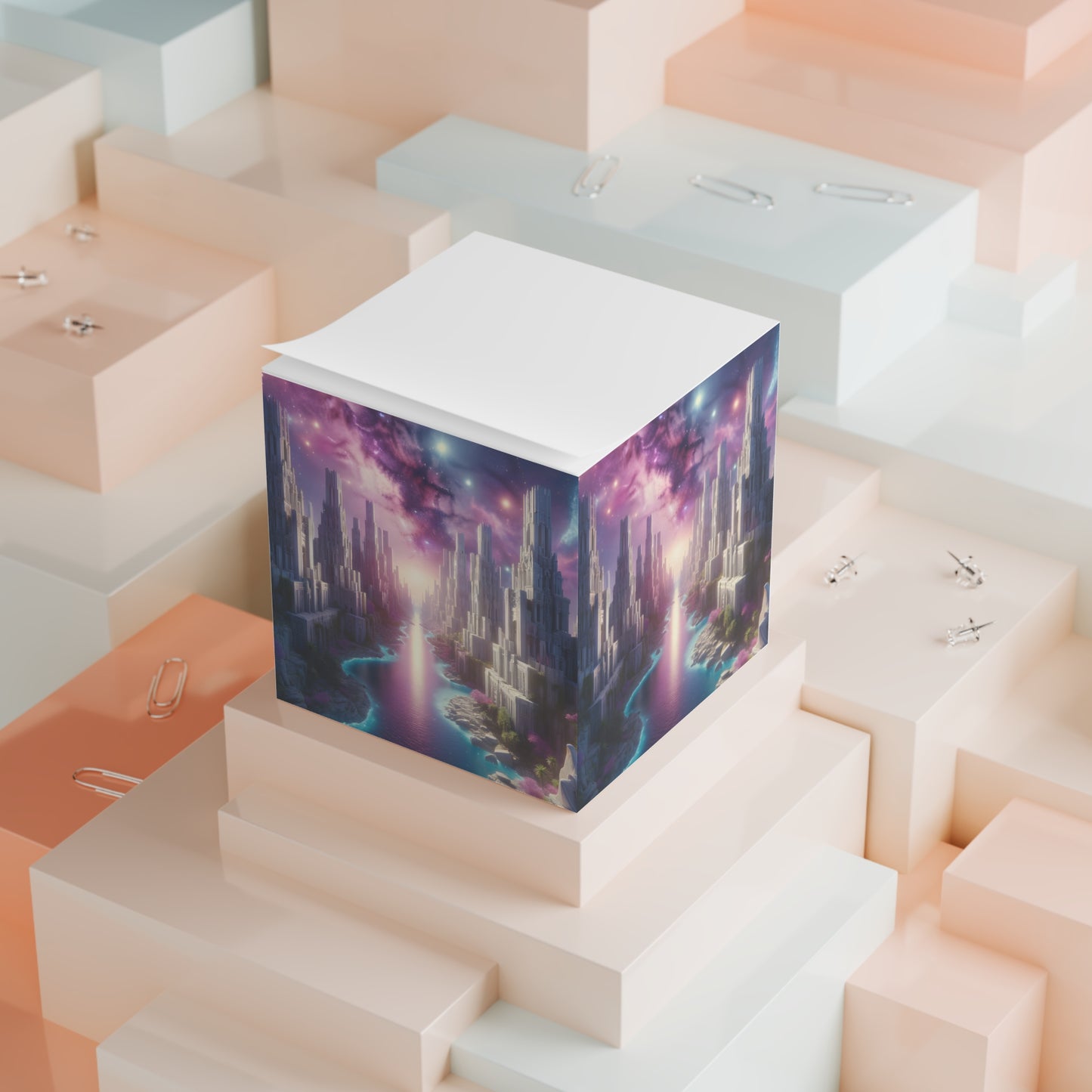 Marble Dreams-Note Cube