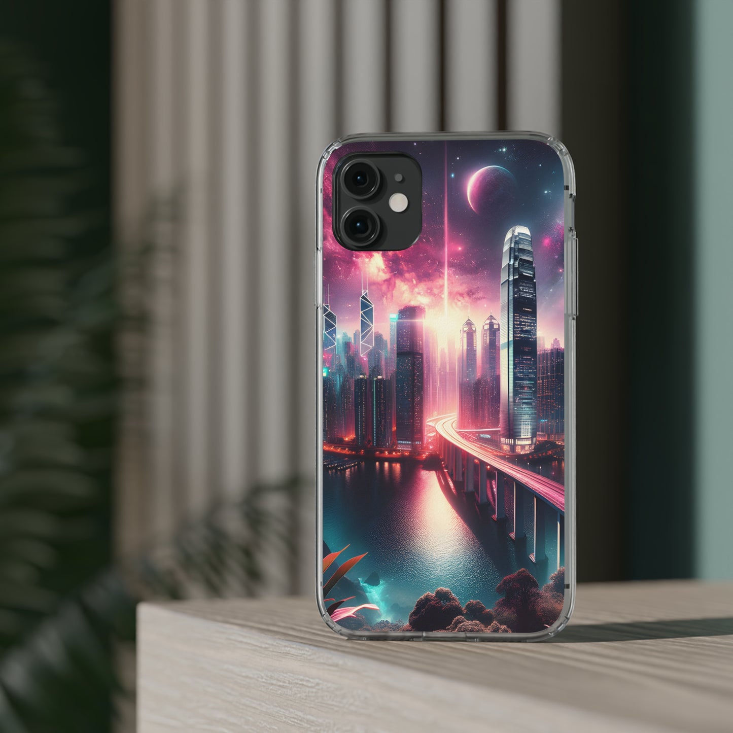 Aqua Skyline-Clear Cases