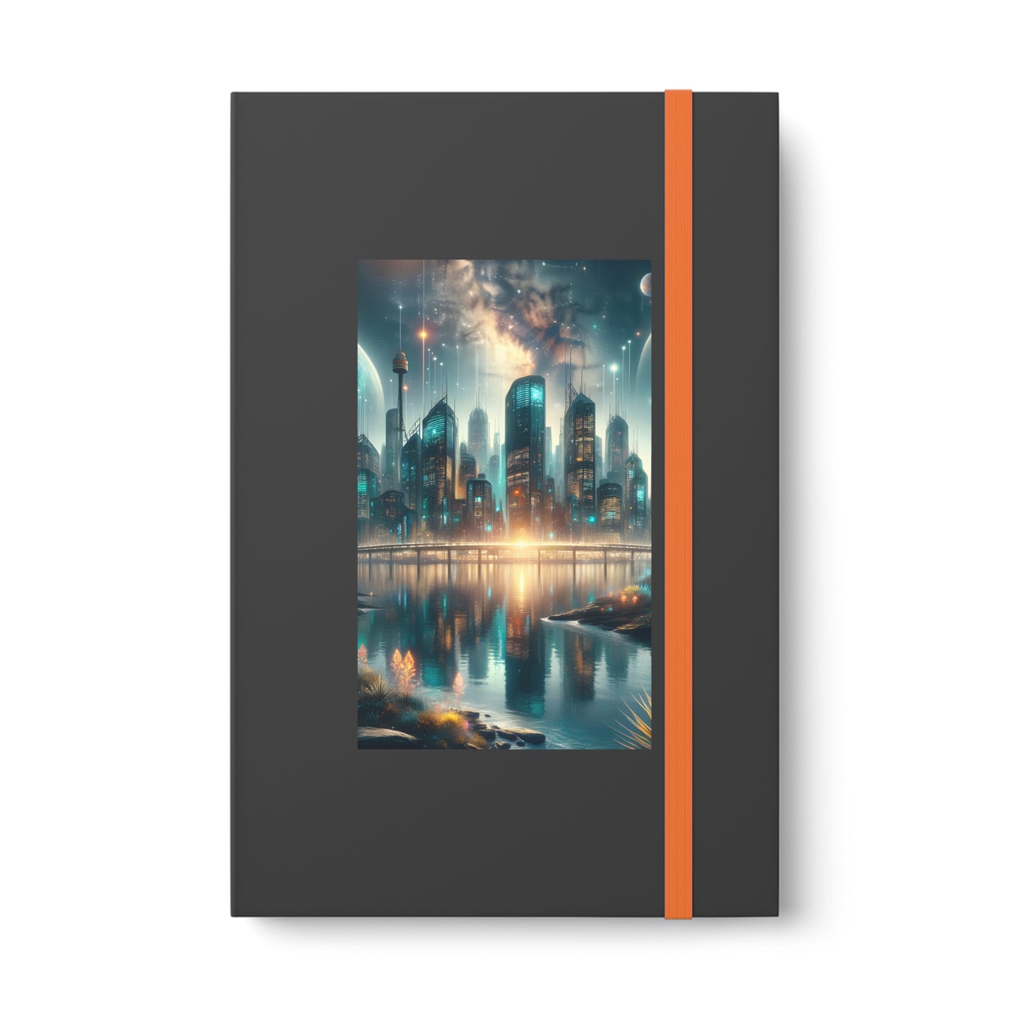 Nova Phosphor-Color Contrast Notebook - Ruled