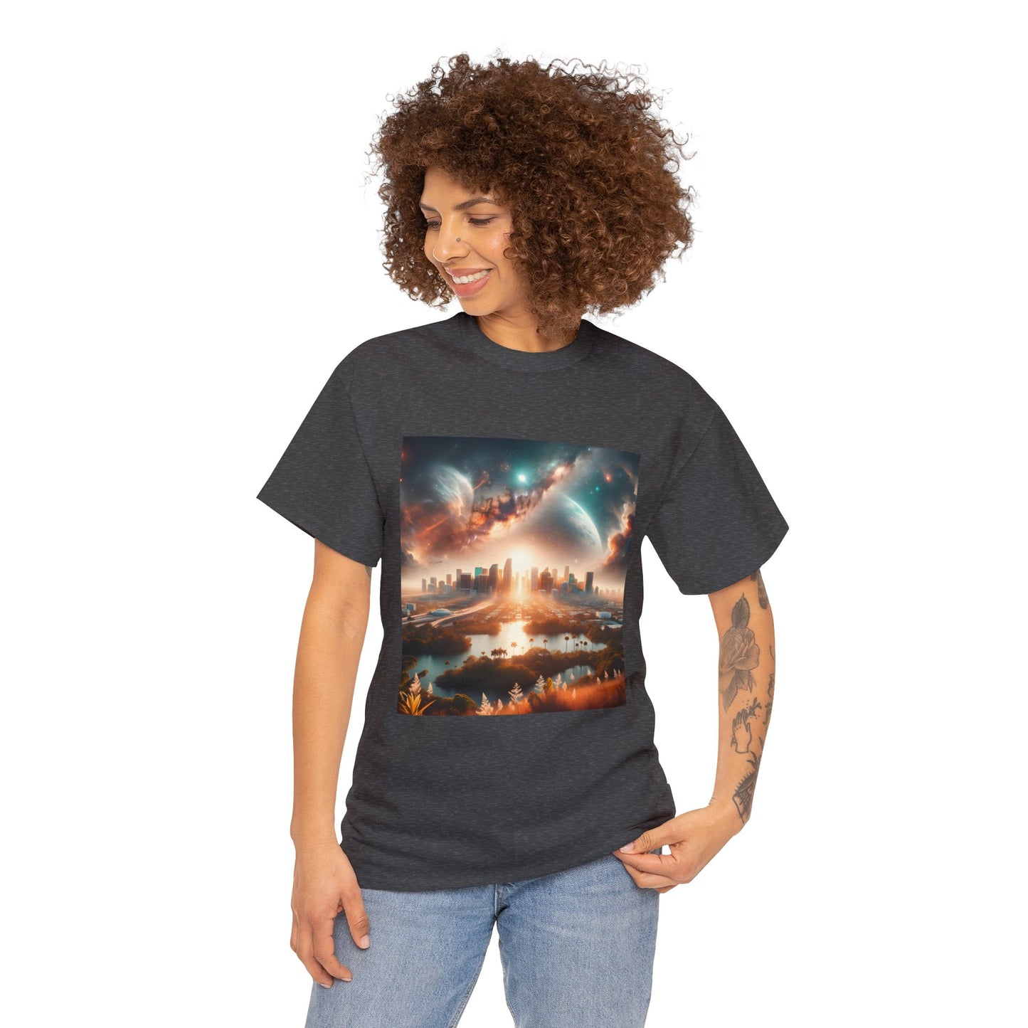 Diamondscape Dreams-Unisex Heavy Cotton Tee