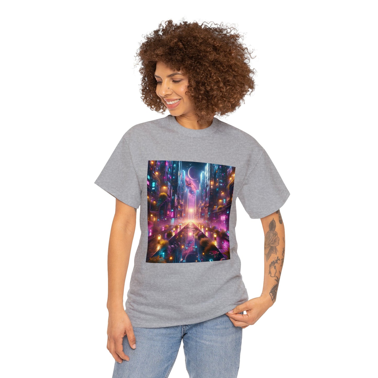 CrystalScape-Unisex Heavy Cotton Tee