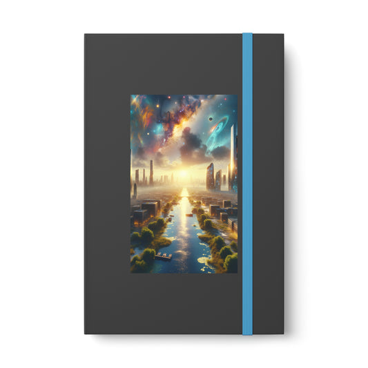 Starlight Reverie-Color Contrast Notebook - Ruled