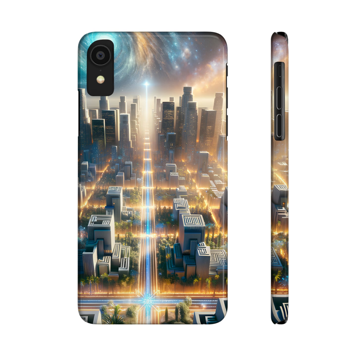 Luminaris Marbleus-Slim Phone Cases