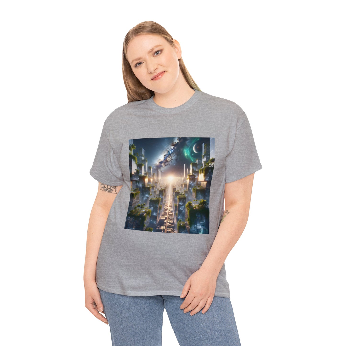 Astral Visions-Unisex Heavy Cotton Tee