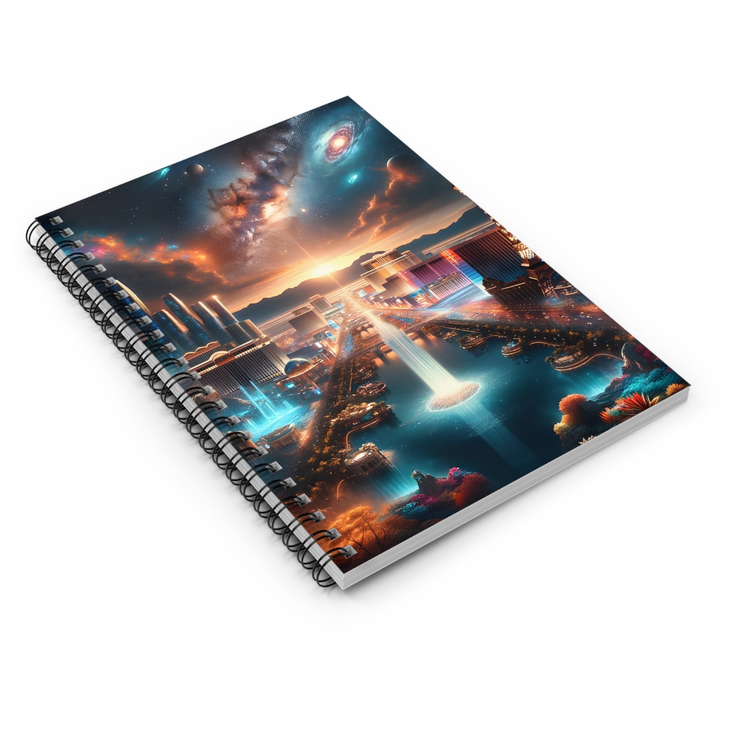 Lumina Visions-Spiral Notebook - Ruled Line