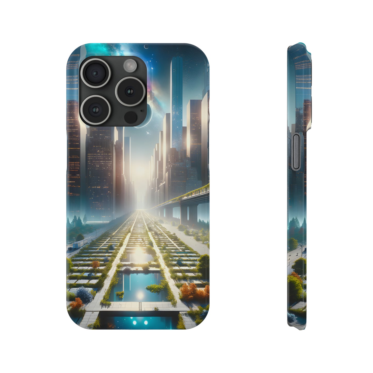 CyberScape Masterworks-Slim Phone Cases