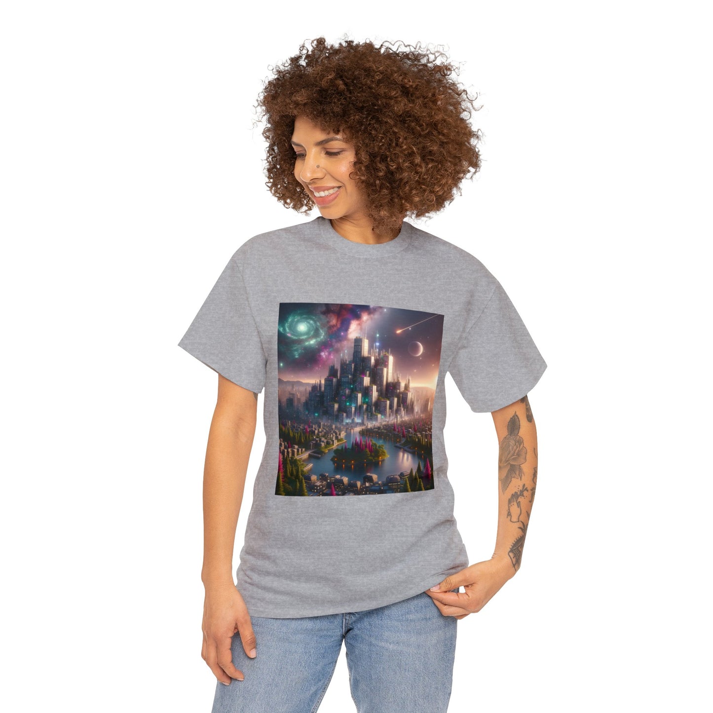 Tokyo Dreamscape-Unisex Heavy Cotton Tee