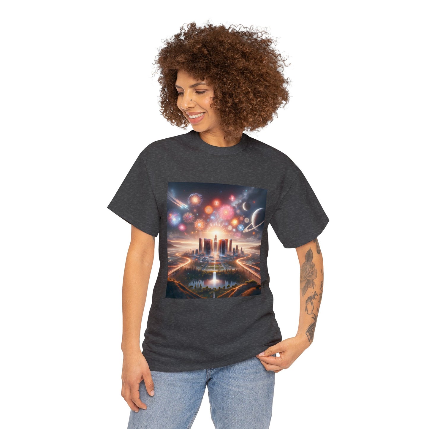 Luminara Skyshaper-Unisex Heavy Cotton Tee