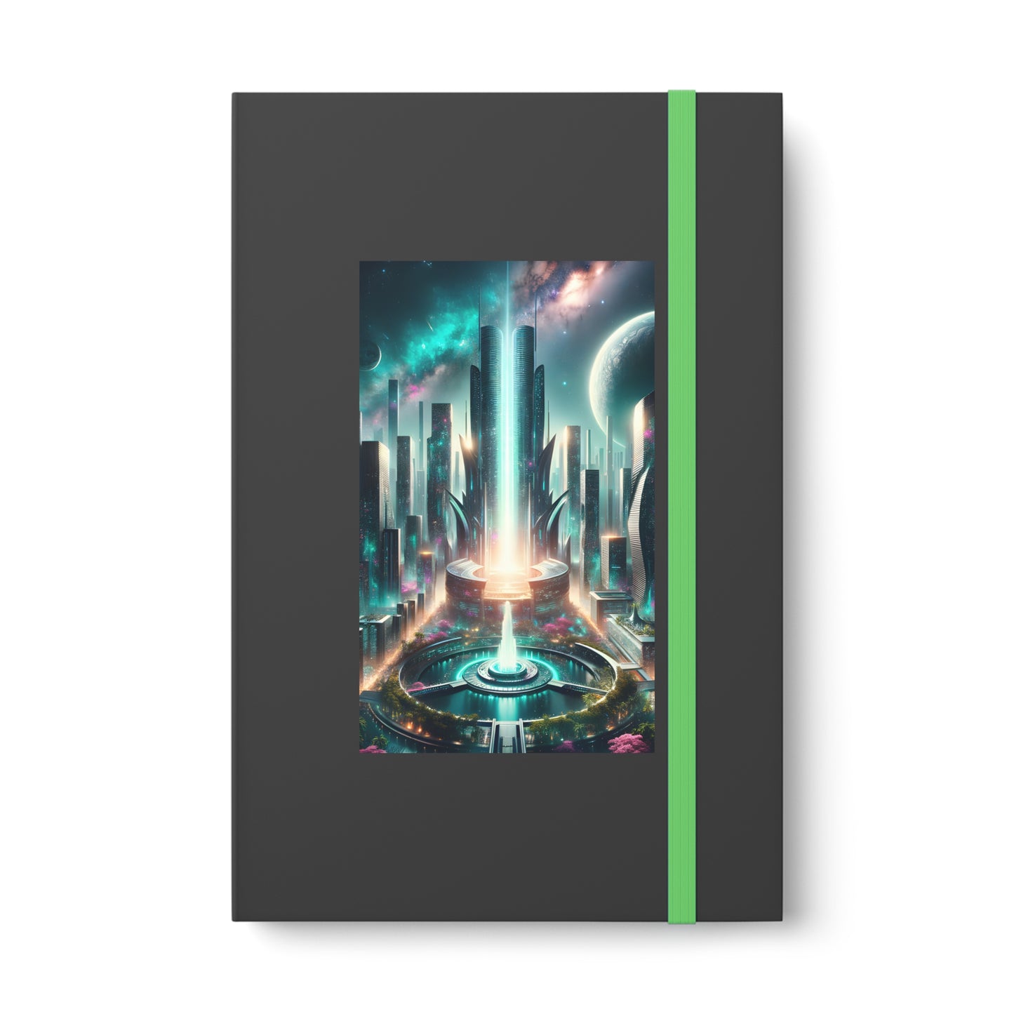 Astral Mirage-Color Contrast Notebook - Ruled