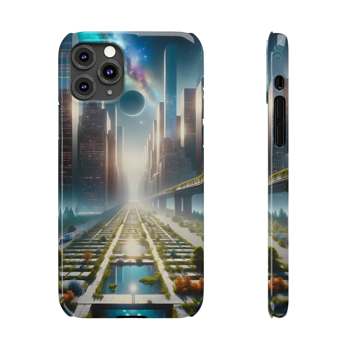 CyberScape Masterworks-Slim Phone Cases