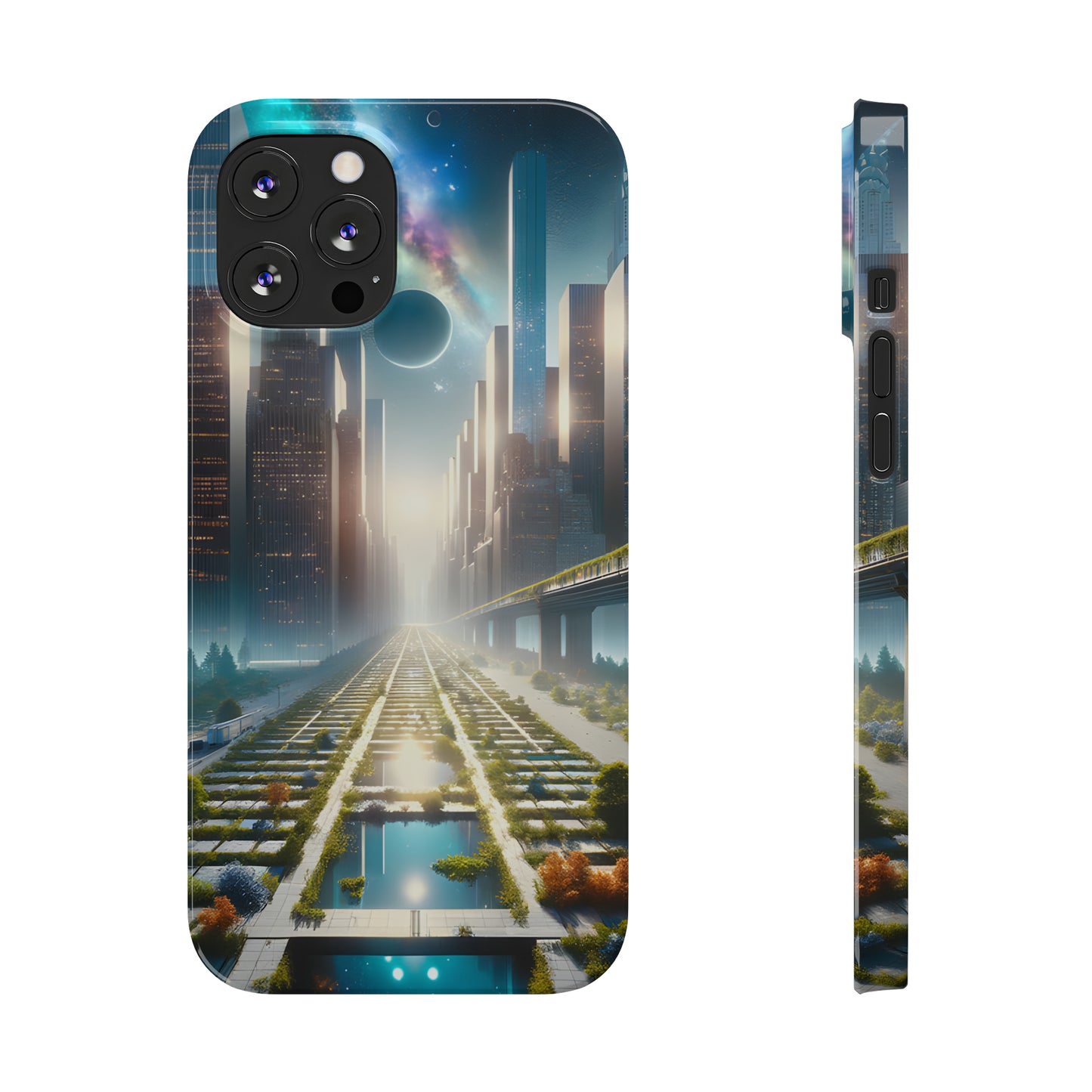 CyberScape Masterworks-Slim Phone Cases