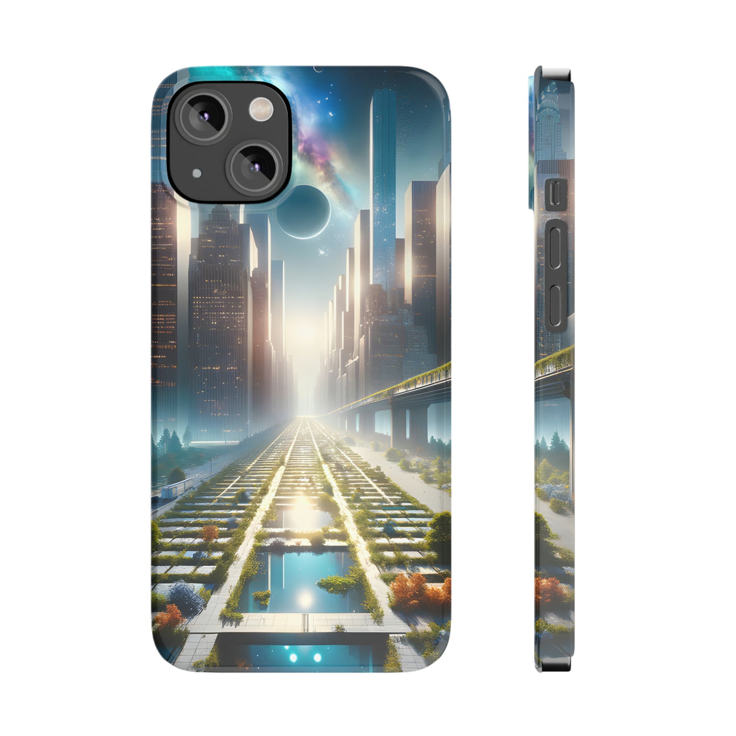 CyberScape Masterworks-Slim Phone Cases